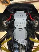 RIVAL Aluminum Transmission Catalytic Converter Skid Plate 2021-2025 Toyota Tundra CrewMax HYBRID | 2022-2025 Toyota Sequoia-4