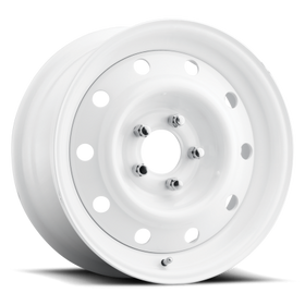 Mobelwagen MW-901W Stahl 16x7in / 5x112 BP / 30mm Offset / 2.95mm Bore - White Wheel
