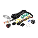 KC HiLiTES Wiring Harness w/40 AMP Relay & LED Rocker Switch (Up to 2 - 130w Lights)-1