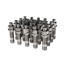 Wheel Mate Titanium Wheel Stud Conversion (Raw Ti) - M14x1.25 to M14x1.5 - 74mm - 60deg Lug Nut-1