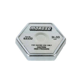 Moroso Racing Radiator Cap - 31-33lbs