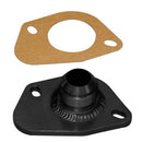 Moroso Ford Small Block Bolt-On Water Outlet Filler Neck -16An Fitting - Aluminum-1