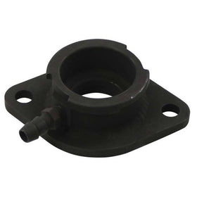 Moroso Chevrolet Bolt-On Filler Neck - Billet Aluminum - Black