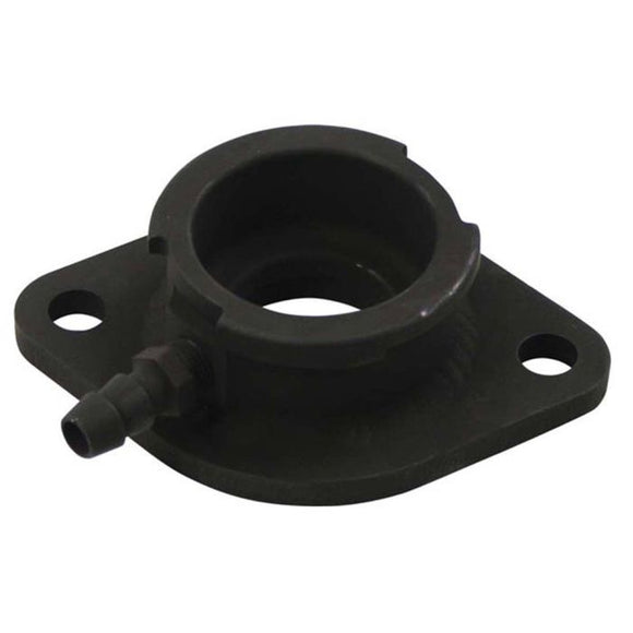 Moroso Chevrolet Bolt-On Filler Neck - Billet Aluminum - Black