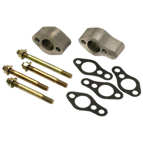Moroso Chevrolet Big Block Water Pump Spacer Kit (Converts Part No 63520 to Long Design) - Cast Alum