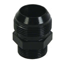 Moroso Electric Water Pump Hose Adapter -16An to -20An Hose - Black Anodized-1
