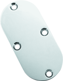 Bikers Choice 65-86 FL FX 4 Speed Chrome Inspection Cover Replaces H-D 60572-78T No Shifter Hole-1