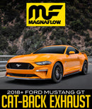 MAGNAFLOW COMPETITION SERIES CAT-BACK EXHAUST SYSTEM: 2018+ FORD MUSTANG GT-2