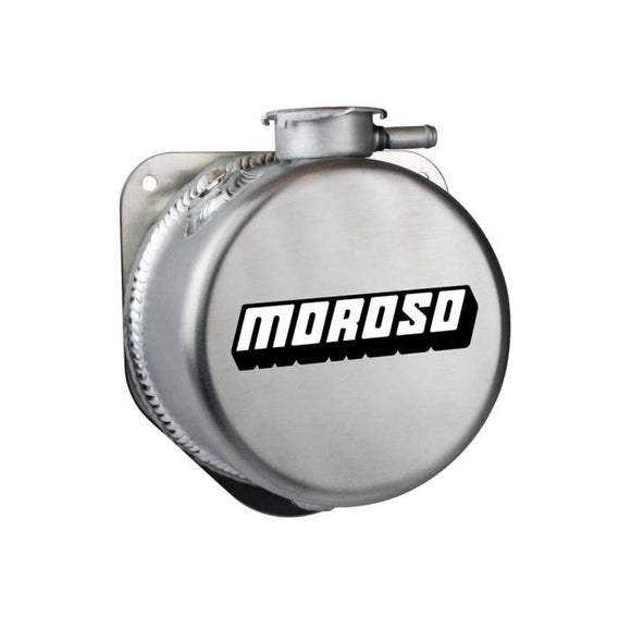 Moroso Universal Coolant Expansion Tank - Stamped Filler Neck - 1.5qt - 3-5/8in