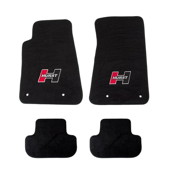 HURST FLOOR MAT SET (RED) 10-14 CAMARO