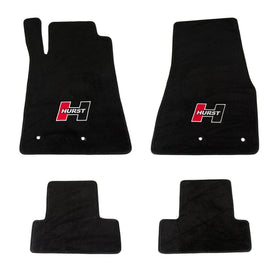HURST FLOOR MAT SET (RED) 10-14 MUSTANG