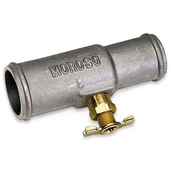 Moroso Radiator Hose Drain - Cast Aluminum