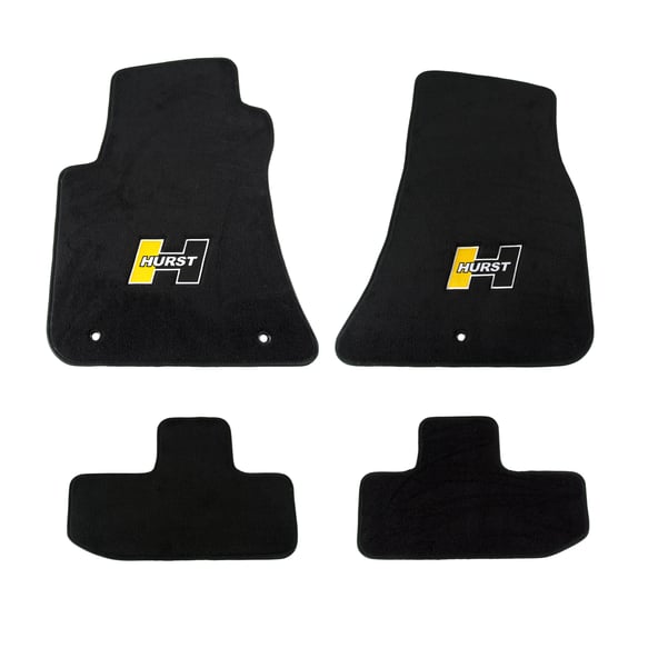 HURST FLOOR MAT SET (GOLD) 08-19 CHALLENGER