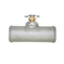 Moroso Radiator Hose Bleed/Drain - 3/8in Petcock - 1-1/2in to 1-1/2in Hose - Cast Aluminum-1