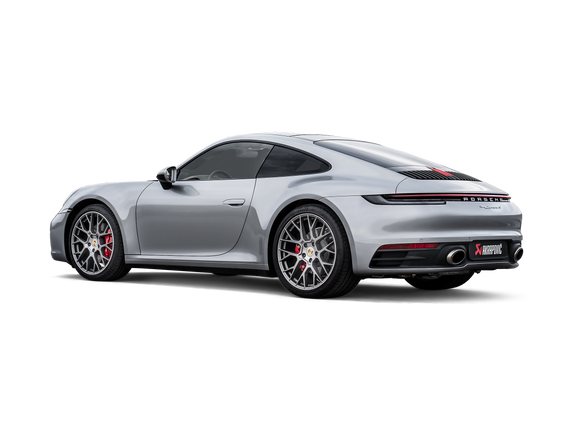 Akrapovic 2019+ Porsche 911 Carrera (992 w/Sport Exhaust) w/OPF/GPF Slip-On Line (Titanium)