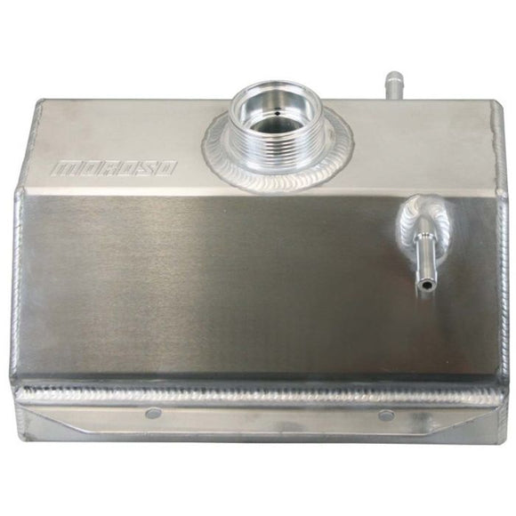 Moroso 15-18 Ford Mustang Coolant Expansion Tank - Direct Bolt-In Replacement