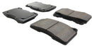 StopTech Performance 04-07 STi / 03-06 Evo / 08-10 Evo / 10+ Camaro Front Brake Pads-4