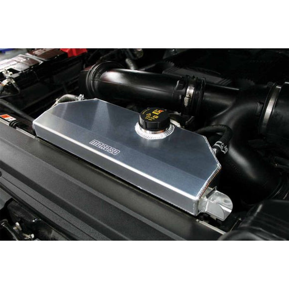 Moroso 15-20 Ford F-150/17-20 Raptor Coolant Expansion Tank - Direct Bolt-In Replacement