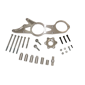 Moroso GM LS (w/Front Drive) Alternator & Vacuum Pump Mount - Moroso Water Pump - 93mm Alternator