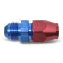 Russell Performance Red/Blue -8 AN Male 37 Degree to 1/2in Aluminum Tube-1