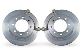 BAER BRAKES BIG CLAW HD ROTORS. REAR Fits 2013-2022 Ford F250/350, 4wd, w/Single Rear Wheel (SRW)