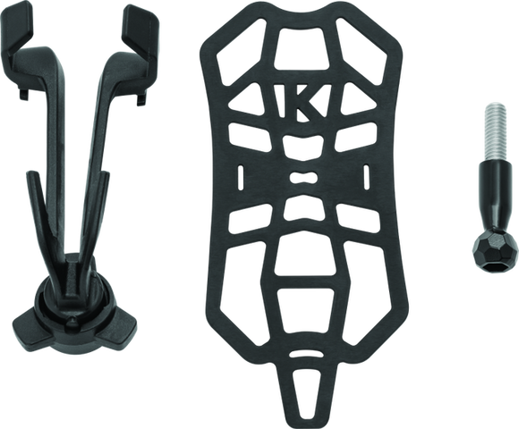 Kuryakyn Free-Flex Device Holder Handlebar Clamp Mount Black
