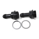 Russell Performance 7/8in -20 x -8 AN Male Flare Extended (2 pcs.) (Red/Blue)-1