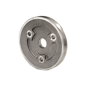 Moroso Chevrolet Small Block (w/Short Pump) Crankshaft Pulley - Single Groove - Cast Aluminum