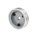Moroso Chevrolet Small Block (w/Short Pump) Crankshaft Pulley - Double Groove - Cast Aluminum-1