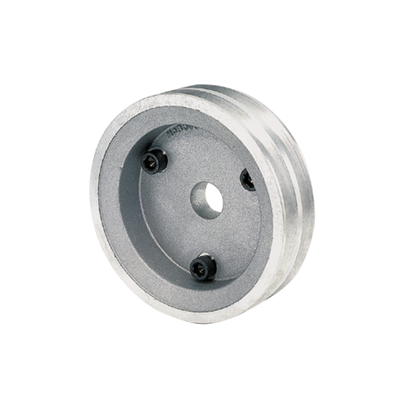 Moroso Chevrolet Small Block (w/Short Pump) Crankshaft Pulley - Double Groove - Cast Aluminum