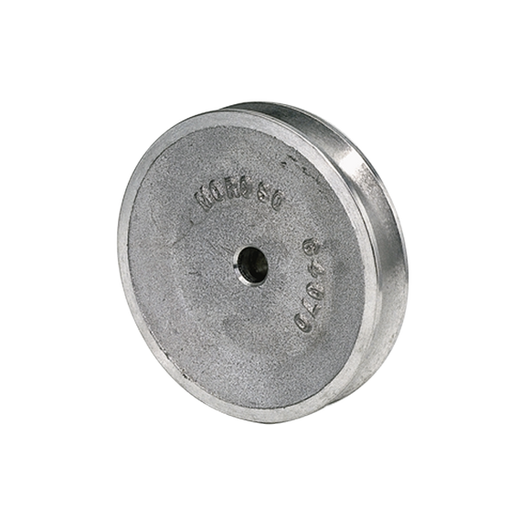 Moroso Chevrolet Small Block (w/Short Pump) Crankshaft Pulley - Single Groove - Cast Aluminum