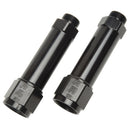 Russell Performance DEMON CARB INLET FITTING IN BLK/SLVR-1