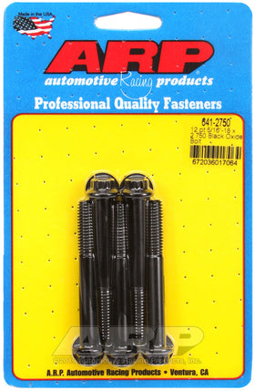 ARP 5/16 in.-18 RH Thread, 2.750 in 12 Point Custom 450 Bolts- Set of 5
