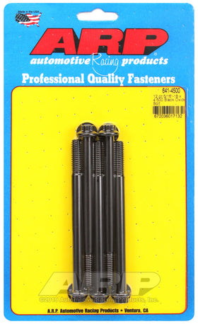 ARP 5/16in-18 x 4.500in 12pt Black Oxide Bolts (Set of 5)