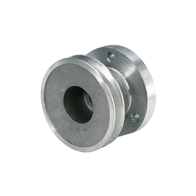 Moroso Chevrolet Small Block (w/Long Pump) Crankshaft Pulley - Single Groove - Cast Aluminum