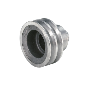 Moroso Chevrolet Small Block (w/Long Pump) Crankshaft Pulley - Double Groove - Cast Aluminum