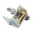 Russell Adapter Fitting -4 AN Male Flare to 3/8in. -24 Brake Bleeder Female - Clear Zinc Finish-1