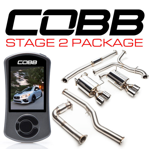 SUBARU STAGE 2 POWER PACKAGE (NON-RESONATED J-PIPE) WRX 6MT 2015-2020