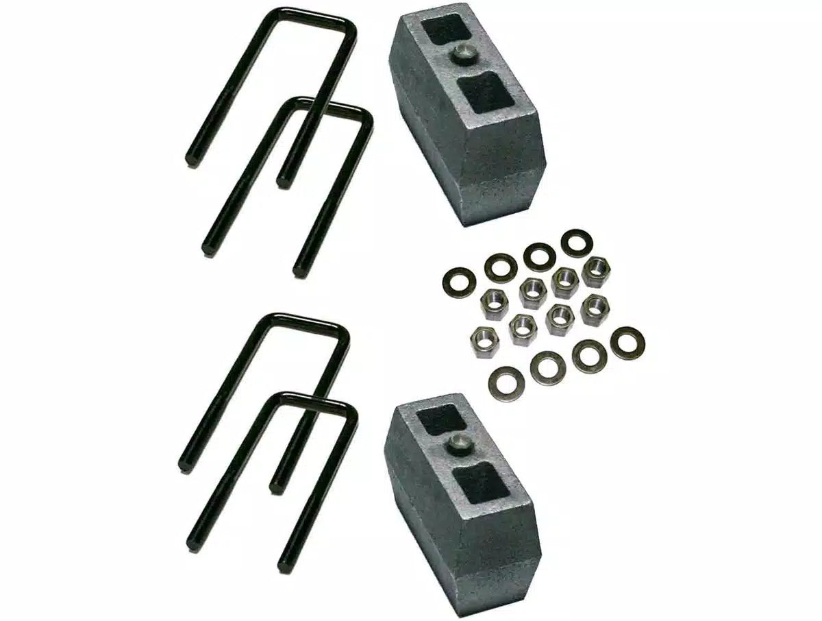 Superlift 79-95 Toyota Pickup 4WD/79-86 4Runner 4WD 4in Block Kit w/ 2.5in Wide U-Bolts