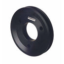 Moroso Chevrolet Big Block (w/Short Pump) Crankshaft Pulley - Single Groove - Billet Aluminum-1