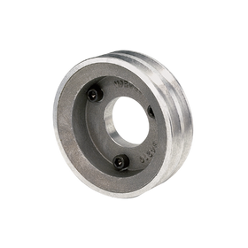 Moroso Chevrolet Big Block 396-454 (w/Short Pump) Crankshaft Pulley - Double Groove - Cast Aluminum
