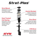 KYB Shocks & Struts Strut-Plus Front Right 14-18 Toyota Corolla-4