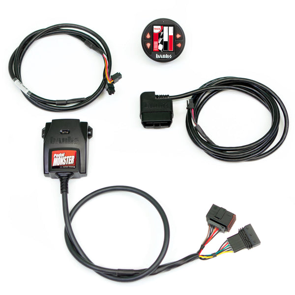 Banks Power Pedal Monster Kit w/iDash 1.8 - TE Connectivity MT2 - 6 Way - 0