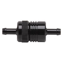 Russell Performance Black Street Fuel Filter (3in Length 1-1/8in diameter 5/16in inlet/outlet)-1