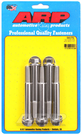 1/2-13 X 3.750 SS HEX 5PK