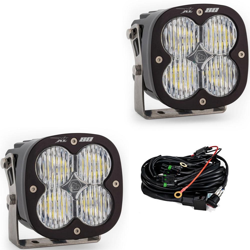 Baja Designs XL80 Series Wide Cornering Pattern LED Light Pods