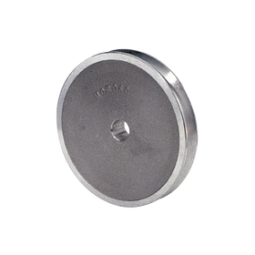 Moroso GM/Ford Alternator Pulley (21/32in Diameter Shaft) - Single Groove - Cast Aluminum