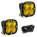 Baja Designs Squadron Pro Series Driving Combo Pattern Pair LED Light Pods - Amber-1