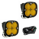 Baja Designs Squadron Pro Series Work/Scene Pattern Pair LED Light Pods - Amber-1
