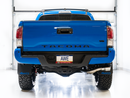 AWE 0FG Exhaust with BashGuard for 3rd Gen Tacoma - Dual Chrome Silver Tips-2